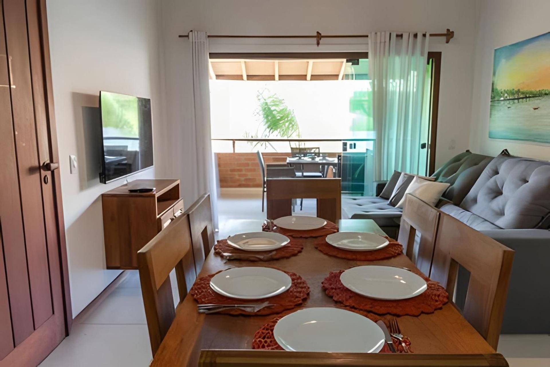 450M Praia De Taperapuan; Piscina; 2 Quartos; Wifi 300 Mbs; Churrasqueira; Estacionamento Gratuito 1 Carro * Porto Seguro